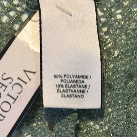 VICTORIA’S SECRET Lace Panties Shorties Green Size L/G NWT - Picture 7 of 9